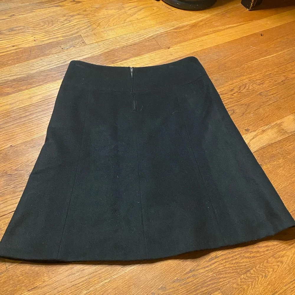 J. Crew Black A-Line Skirt